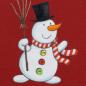 Preview: Baumwoll Panel Happy Christmas by Steinbeck ca. 145 cm Rot/Grün Adventskalender
